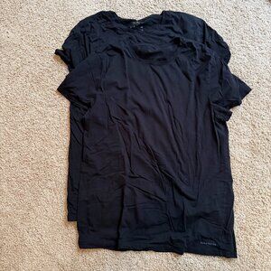 Pair of Thieves Black Crewneck T-Shirts – Set of 2, Size XL